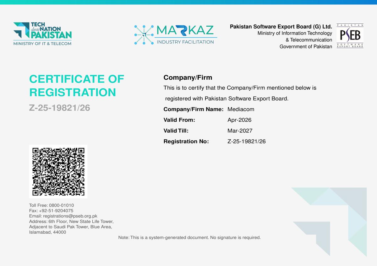 PSEB Certification